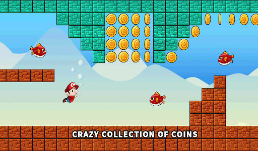 Super Bino Adventure — Jungle world - Image screenshot of android app