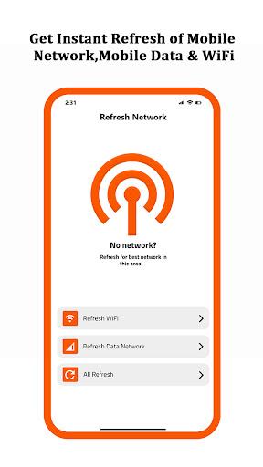 Auto Network Signal Refresher - عکس برنامه موبایلی اندروید