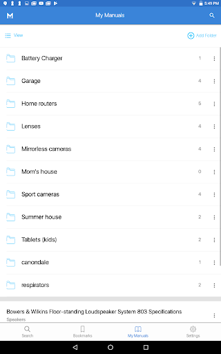 Manualslib - User Guides & Owners Manuals library - Image screenshot of android app