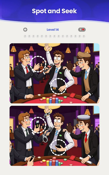 Many Differences: Spot & Find - Image screenshot of android app