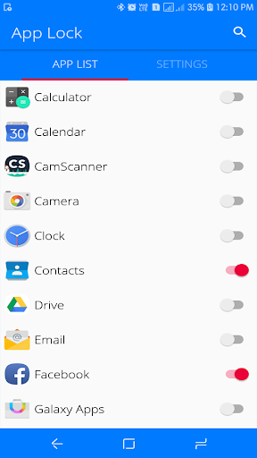 AppLock - Image screenshot of android app