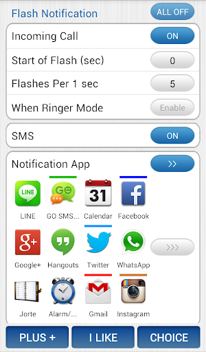 Flash Notification for All App - عکس برنامه موبایلی اندروید