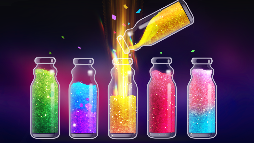 Color Water Sort - Puzzle Game - Gameplay image of android game