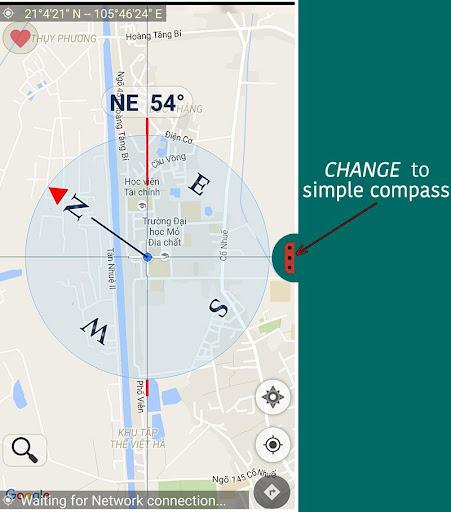 Compass Coordinate - عکس برنامه موبایلی اندروید
