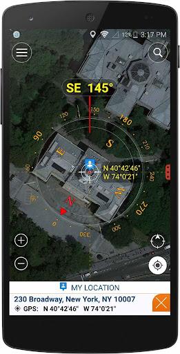 Compass Coordinate - عکس برنامه موبایلی اندروید