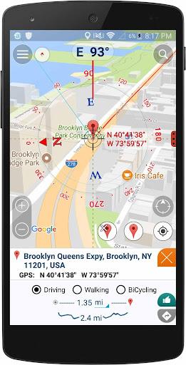 Compass Coordinate - عکس برنامه موبایلی اندروید