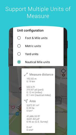 Measure map - عکس برنامه موبایلی اندروید