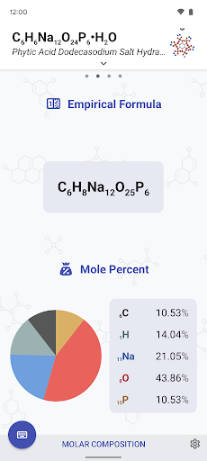 QuickChem: Chemistry Calc - عکس برنامه موبایلی اندروید
