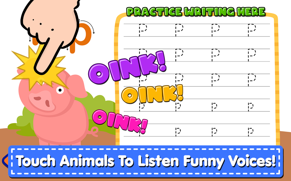 Alphabet Writing For Kids - عکس برنامه موبایلی اندروید