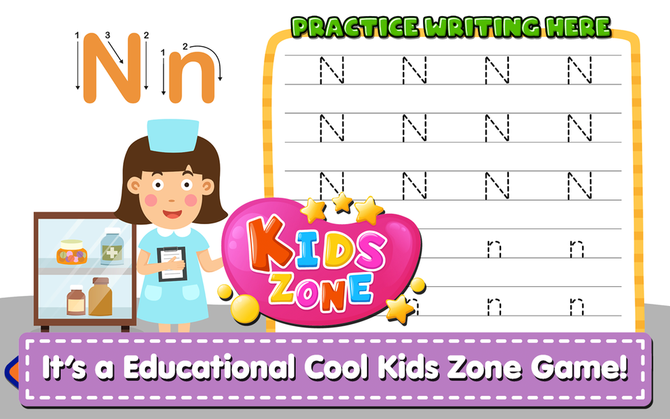 Alphabet Writing For Kids - عکس برنامه موبایلی اندروید