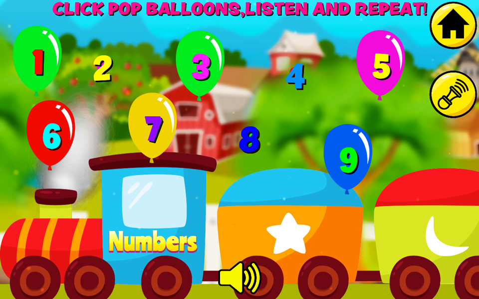 Choo Choo Train For Kids - Gameplay image of android game