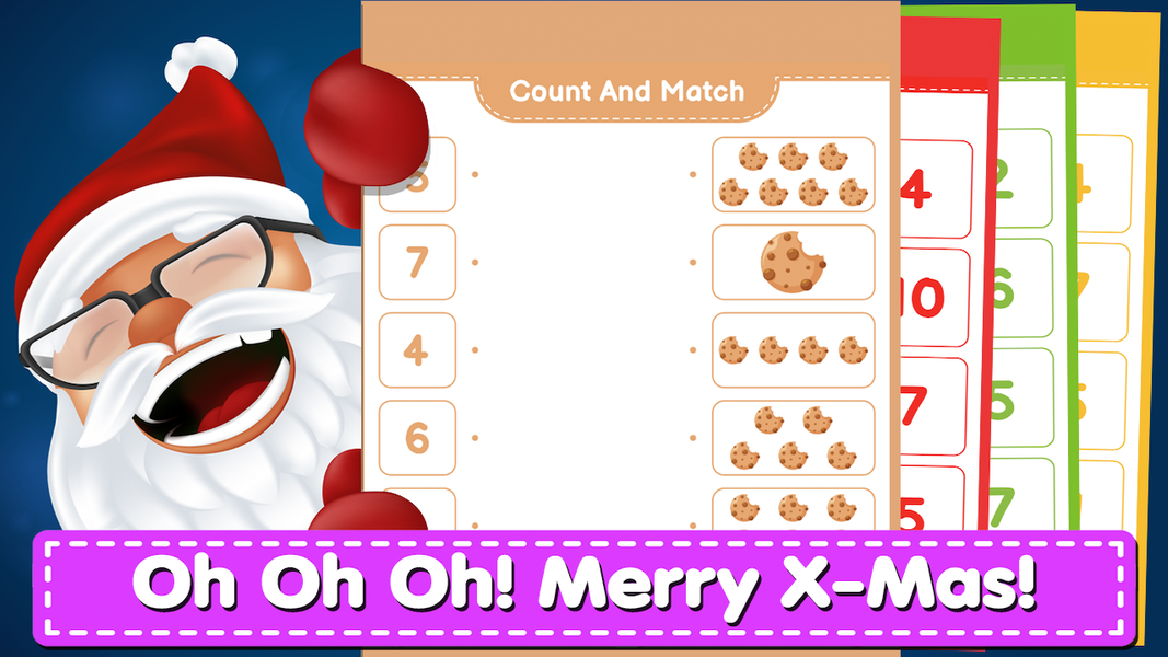 Count And Match Christmas - عکس بازی موبایلی اندروید