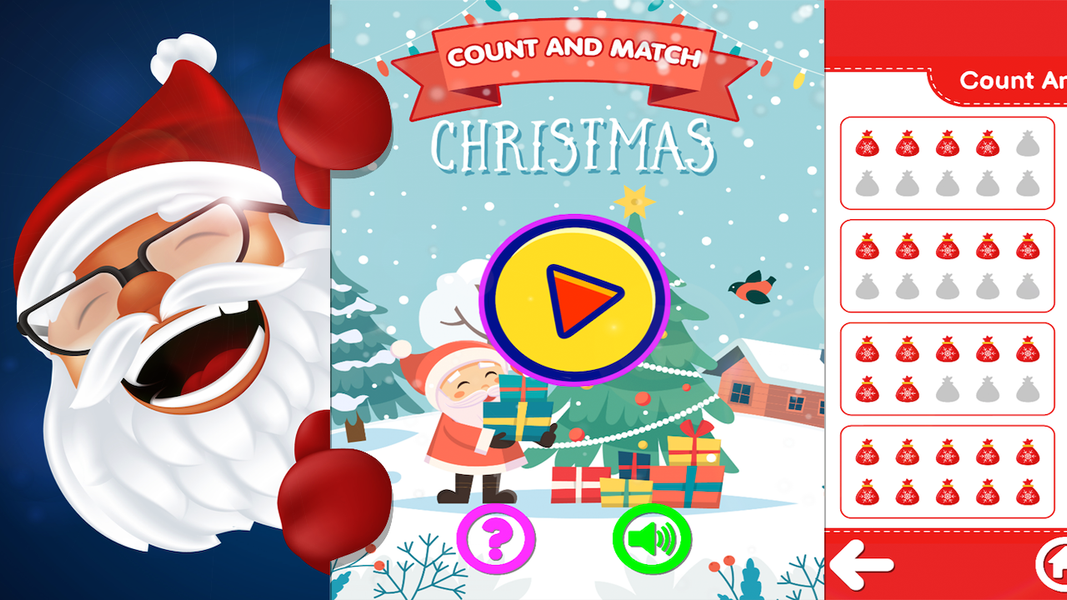 Count And Match Christmas - عکس بازی موبایلی اندروید