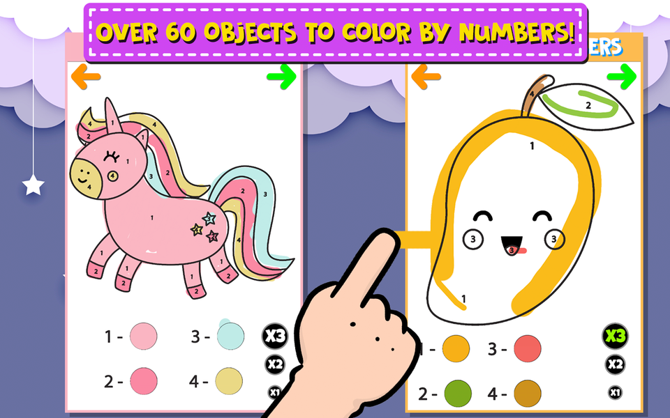 Color By Numbers - Gameplay image of android game