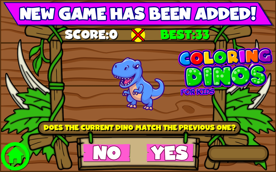 Coloring Dinosaurs For Kids - Image screenshot of android app