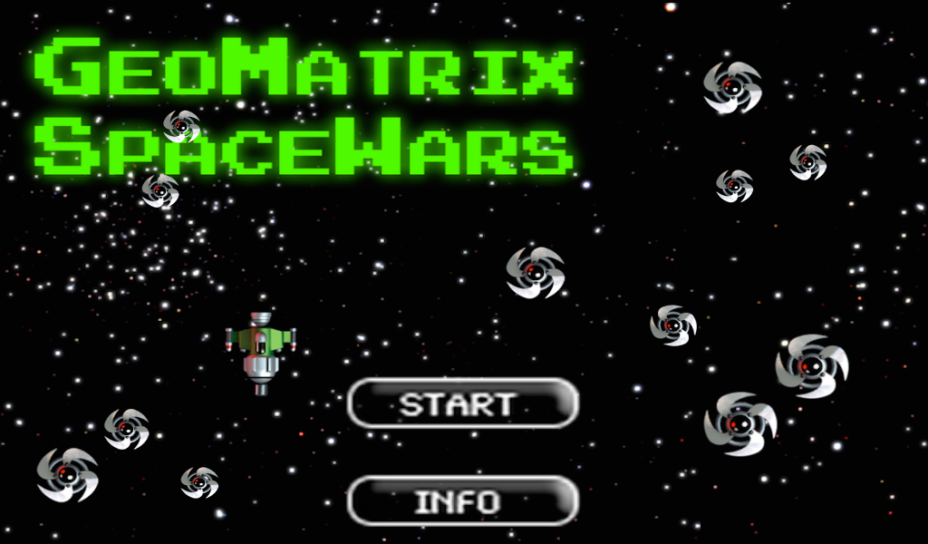 Geomatrix Space Wars - Gameplay image of android game