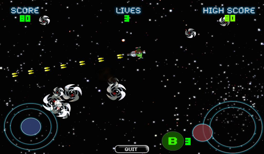 Geomatrix Space Wars - عکس بازی موبایلی اندروید