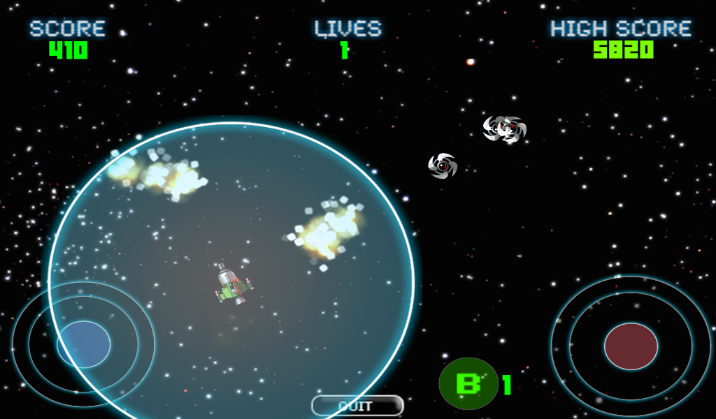 Geomatrix Space Wars - عکس بازی موبایلی اندروید