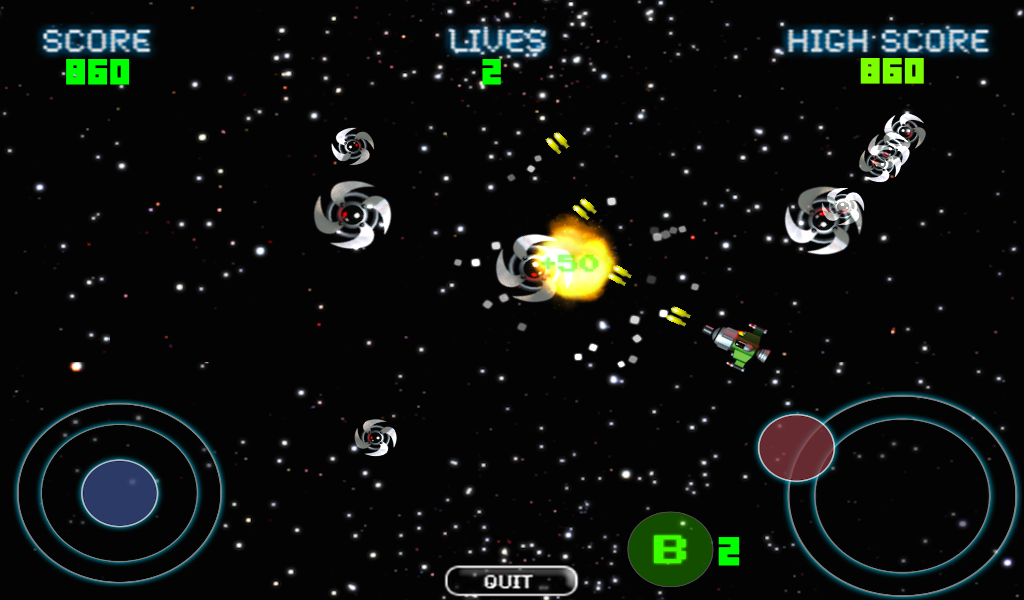 Geomatrix Space Wars - عکس بازی موبایلی اندروید