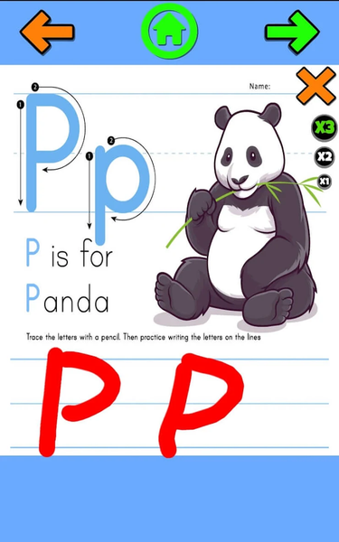 Letter Tracing For Kids - عکس بازی موبایلی اندروید