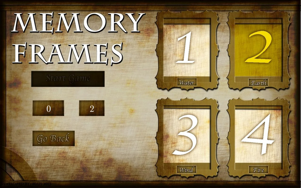 Memory Frames - عکس بازی موبایلی اندروید