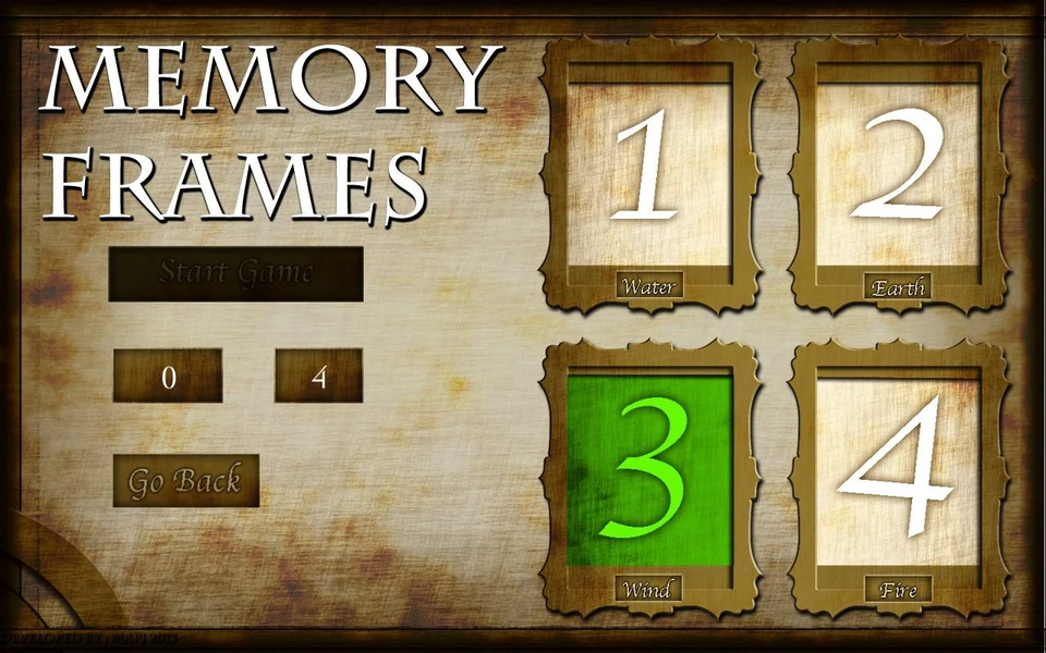 Memory Frames - عکس بازی موبایلی اندروید