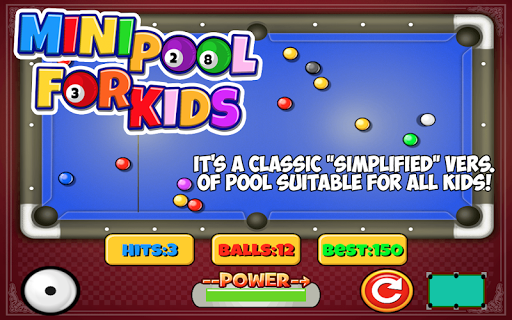 Mini Pool for Kids - عکس بازی موبایلی اندروید