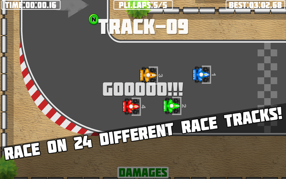 Nitro Car Racing ۲ Free - عکس برنامه موبایلی اندروید