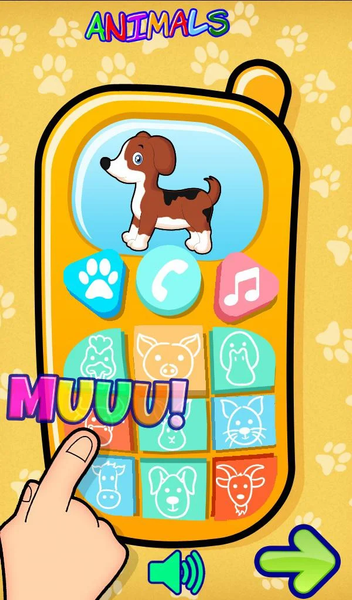 Phone For Baby - Gameplay image of android game