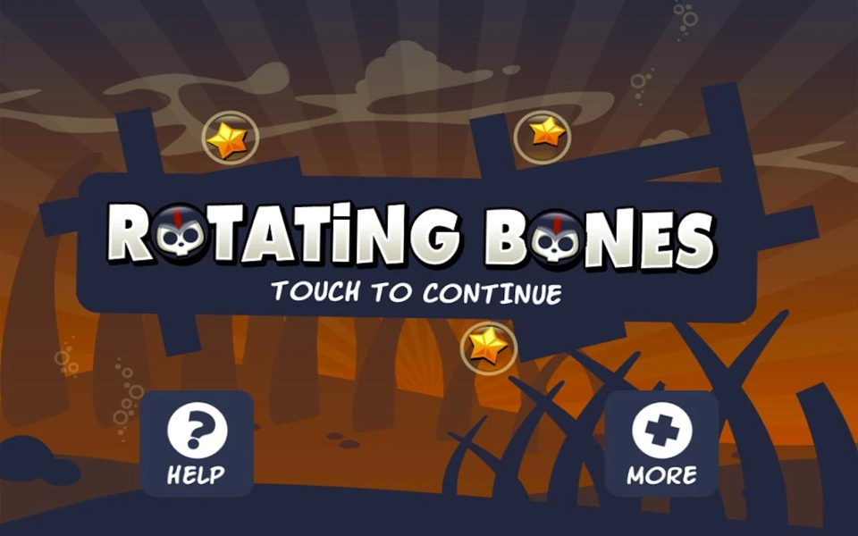 Rotating Bones - Gameplay image of android game