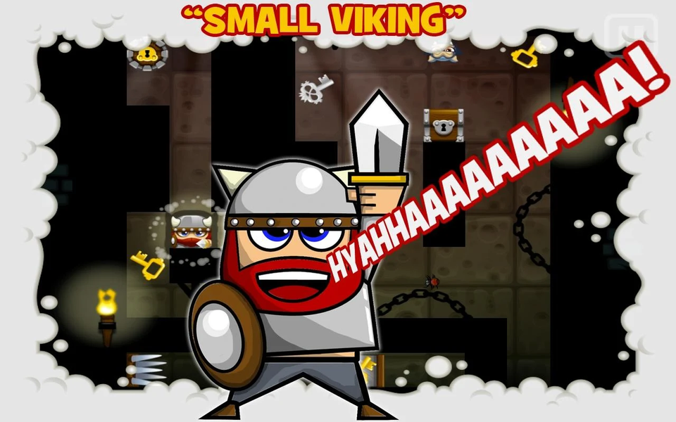 Small Viking - Gameplay image of android game