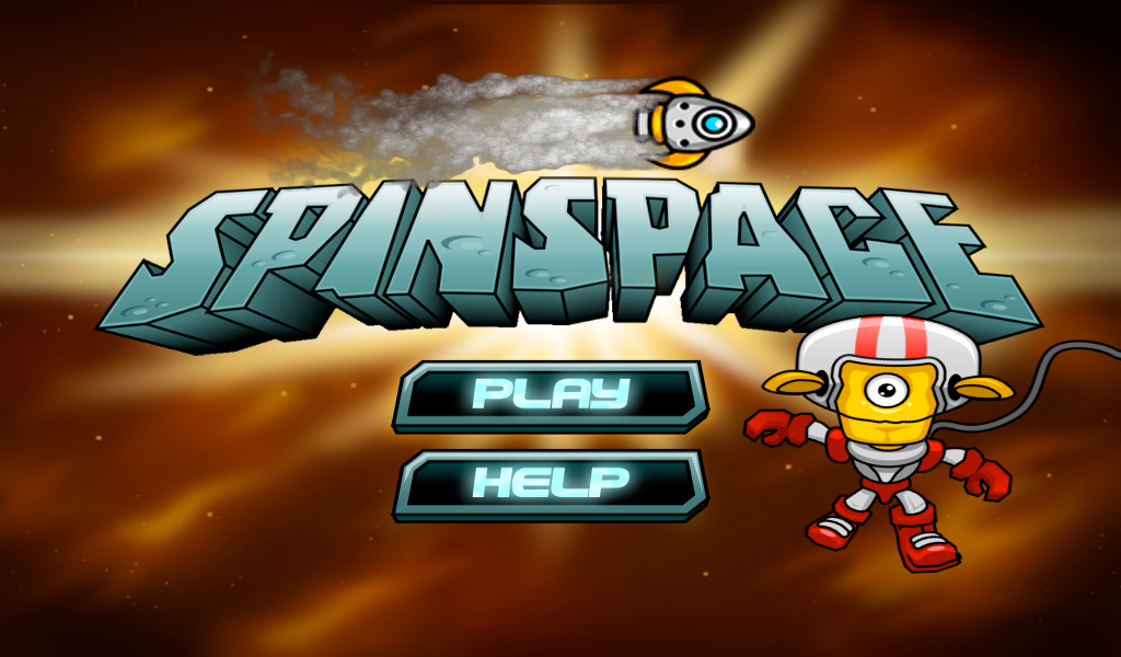 Spin In space - Gameplay image of android game