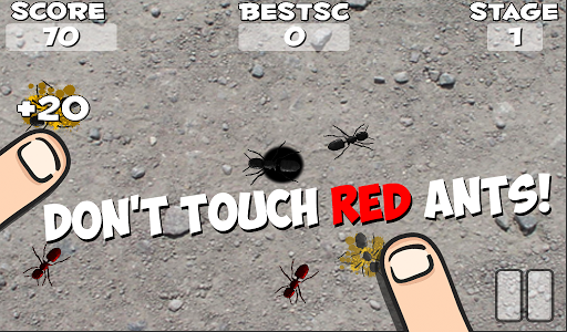 Squish these Ants - Image screenshot of android app