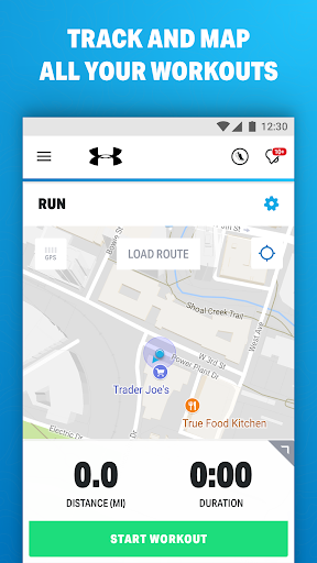 Map My Run by Under Armour - عکس برنامه موبایلی اندروید