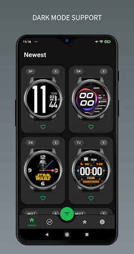 Haylou LS05 watch faces - Image screenshot of android app