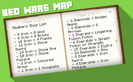 Map Bed Wars for MCPE - عکس برنامه موبایلی اندروید
