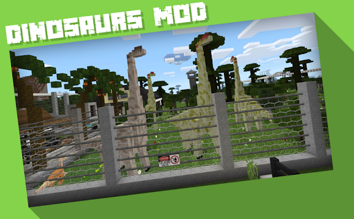 Jurassic Craft Dinosaurs Mod - عکس برنامه موبایلی اندروید