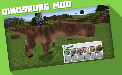 Jurassic Craft Dinosaurs Mod - عکس برنامه موبایلی اندروید