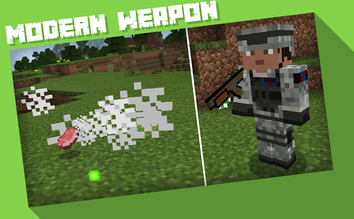 Modern Guns & Weapons Mod - Image screenshot of android app