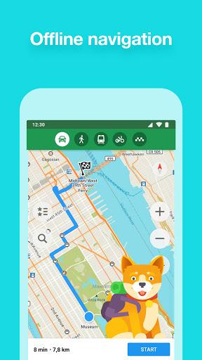MAPS.ME: Offline maps GPS Nav - Image screenshot of android app