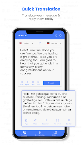 Language Translate App - Image screenshot of android app