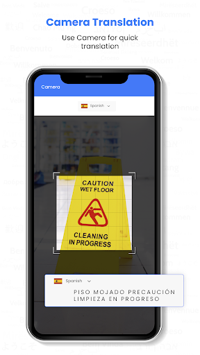 Language Translate App - عکس برنامه موبایلی اندروید