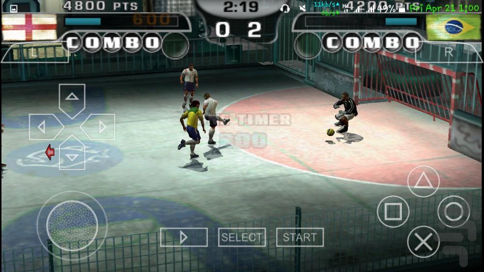 فوتبال خیابانی - عکس بازی موبایلی اندروید