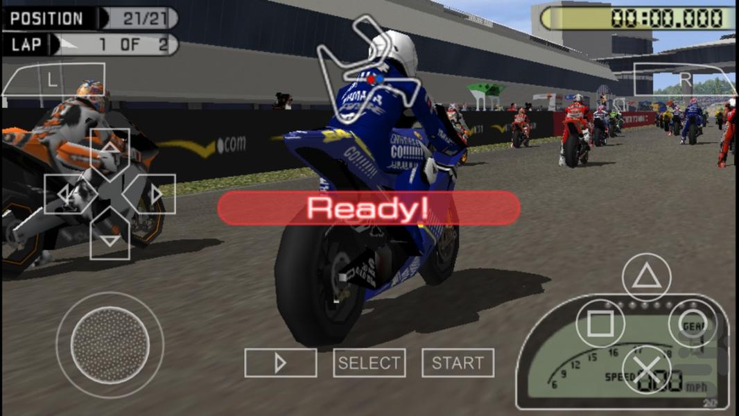 MOTO GP - Gameplay image of android game