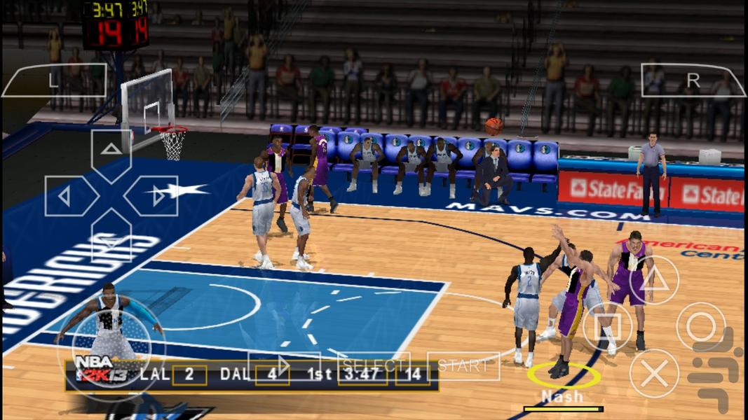 بسکتبال حرفه ای NBA - عکس بازی موبایلی اندروید
