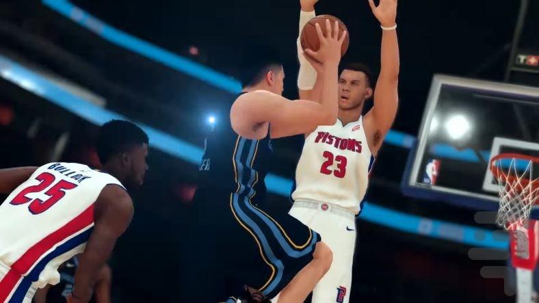 بسکتبال حرفه ای NBA - عکس بازی موبایلی اندروید