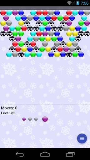 Bubble Shooter with aiming - Gameplay image of android game