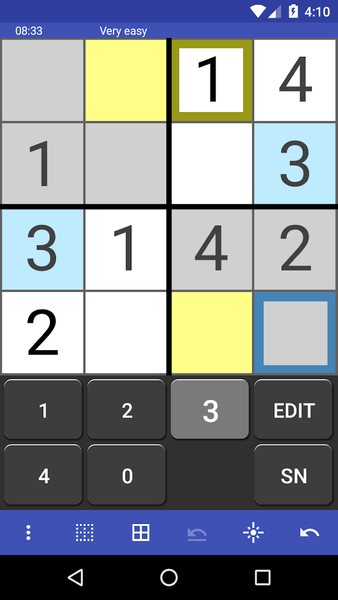 M-Sudoku - Gameplay image of android game