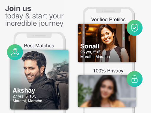 Marathi Shaadi Matrimony App - Image screenshot of android app