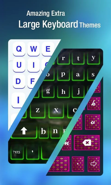 Extra Large Keyboard - Image screenshot of android app